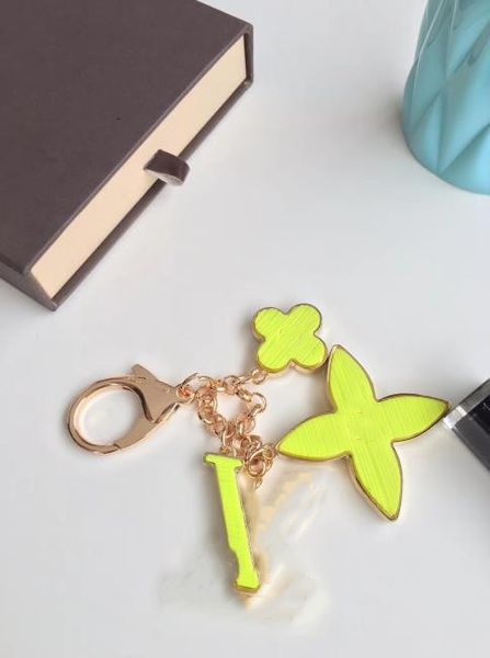 

new designer key chain handbag pendant bag keychain fashion brand keychain ing, Silver