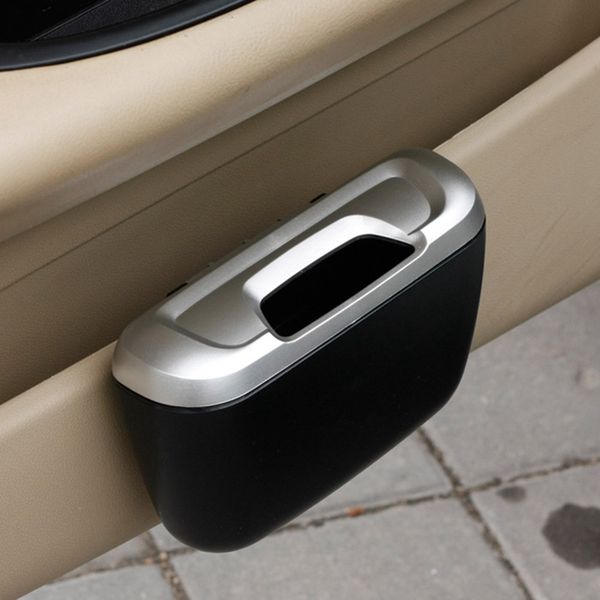 

1pcs environmental protection vehicle garbage can car trash box 3 colors