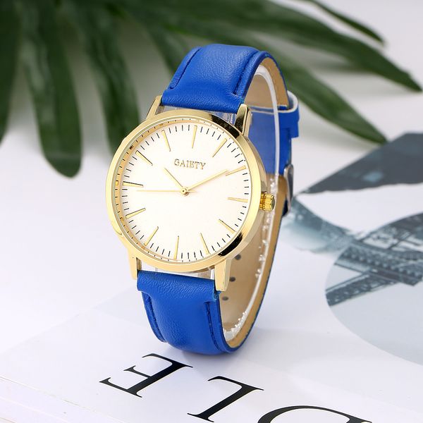 

zerotime #501 2019 casual wristwatches women leather band analog quartz round clock wrist watch watches daily ing, Slivery;brown