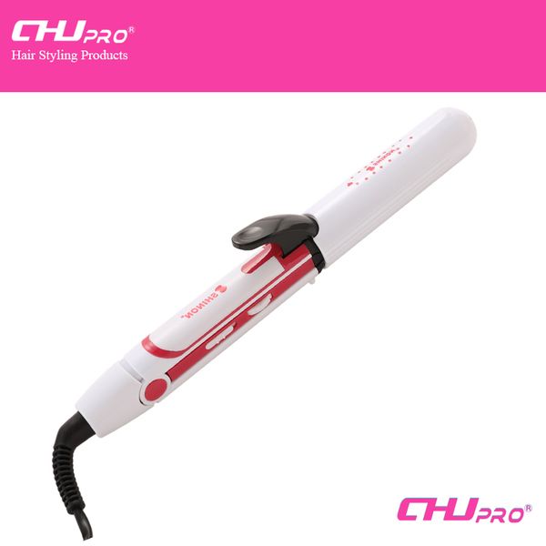 

iron hair curler professional hair curl irons curling wand roller magic care beauty styling tools rizador de pelo, Black