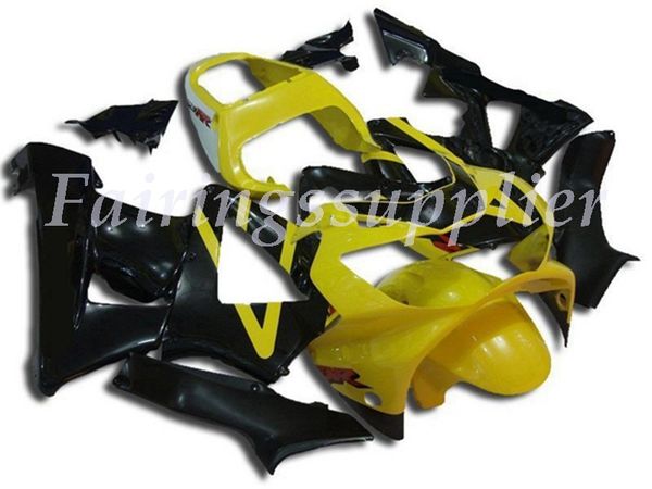 

new (injection molding) abs fairing kits fit for honda cbr929rr (2000 2001) cbr929rr 00 01 fairings set black and yellow