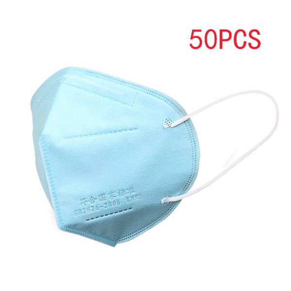 

50pcs authentic kn95 dustproof anti-fog and breathable face 95% filtration anti n95 masks features as kf94 ffp2