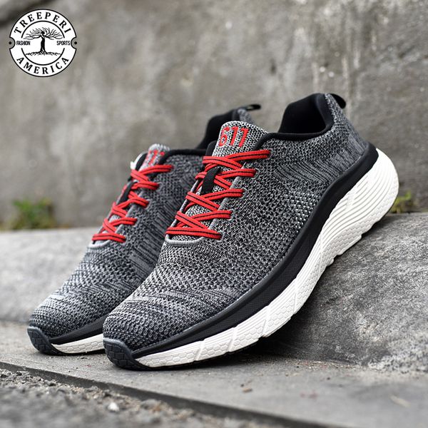 

2020 treeperi 611 platform men women casual shoes pink grey running designer sheos oreo dark grey sneakers trainers 36-44, Black