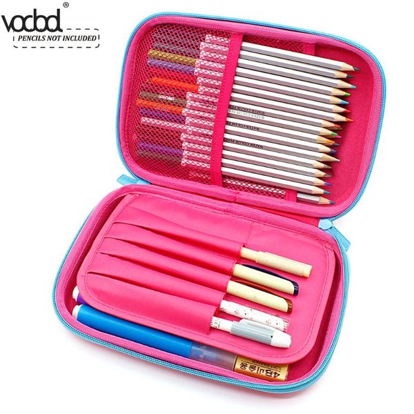 

kawaii multifunction school pencil case bags large capacity cartoon pen curtain box for boy girl kids gift stationery supplies