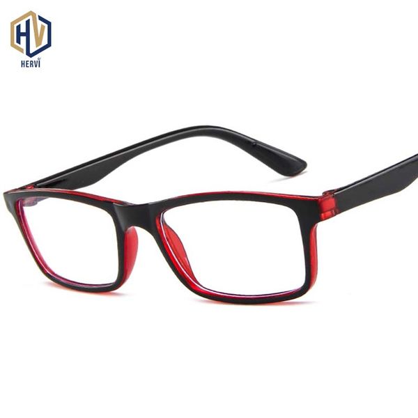 

new anti blue light square optics glasses frame men women two tone small spectacles frames prescription eyeglasses, Black