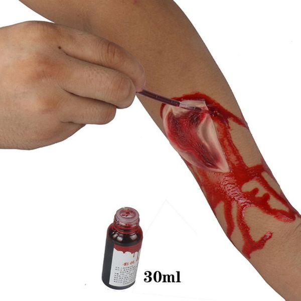 

halloween simulation scars latex halloween dress up props diy festival party decorations for halloween costume cosplay fake scar