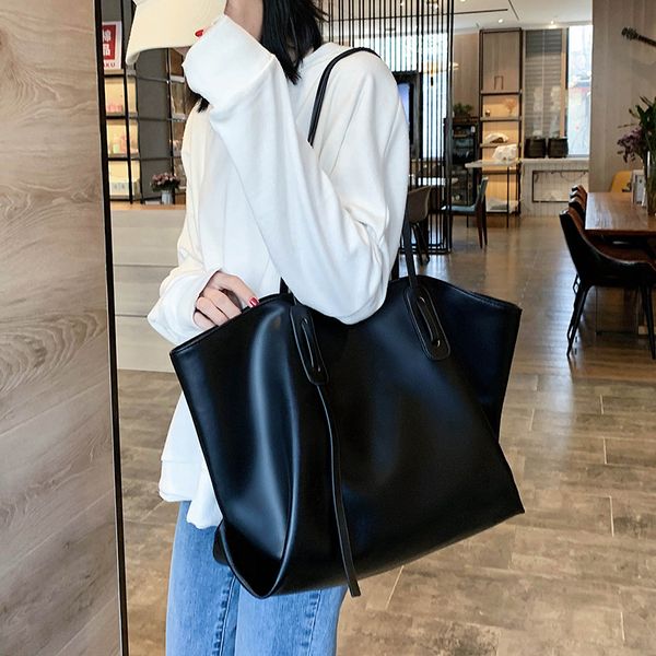 

2020 новая мода южнокорейская версия шутник большой емкости простой моды сумка сумка