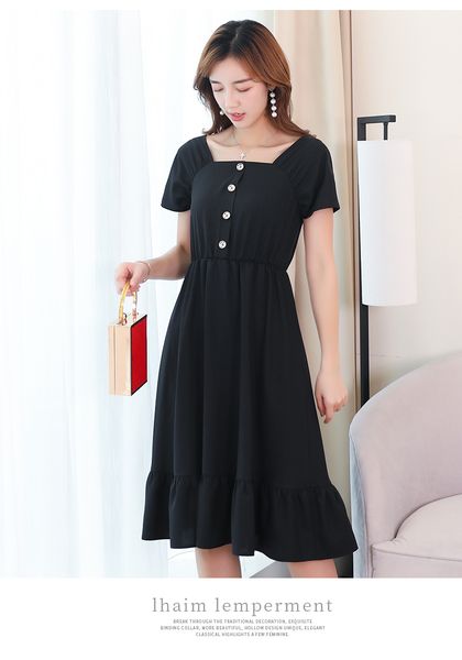 

black restore ancient ways small dress, Black;gray