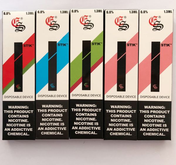 

Newest Eon Stik 6.8% disposable Pod Kit 280mAh Battery Vape Pen device kit Compatible With 1.5ml Pods Cartridge Puff bar