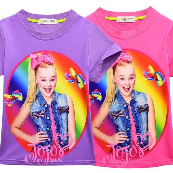 

Лето 2019 новый jojo siwa одежда Детская одежда для девочек Одежда для девочек-подростк