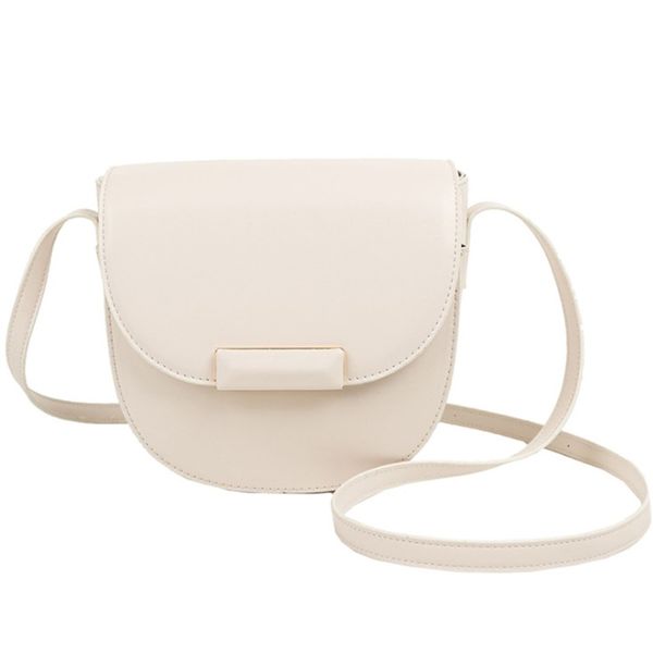 

mini saddle bag solid color joker tote simple travel shoulder messenger bag female