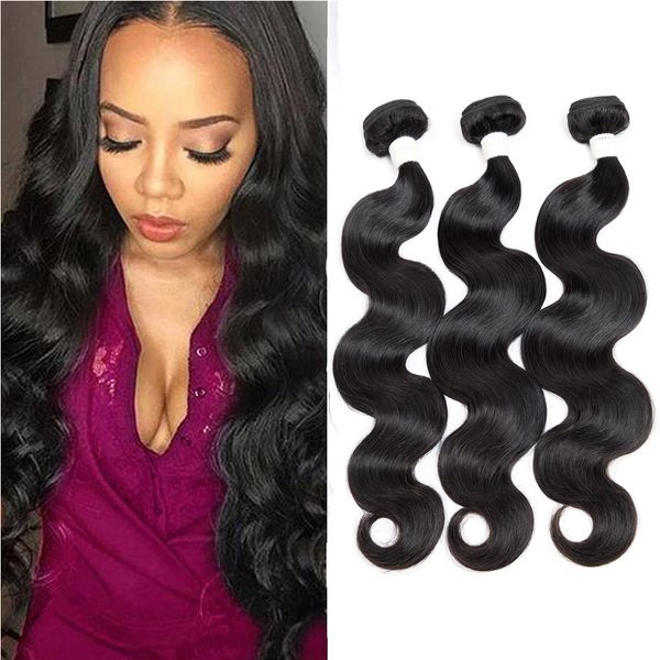 10a Mink Brazilian Virgin Human Hair Weave Bundles Brazilian Body