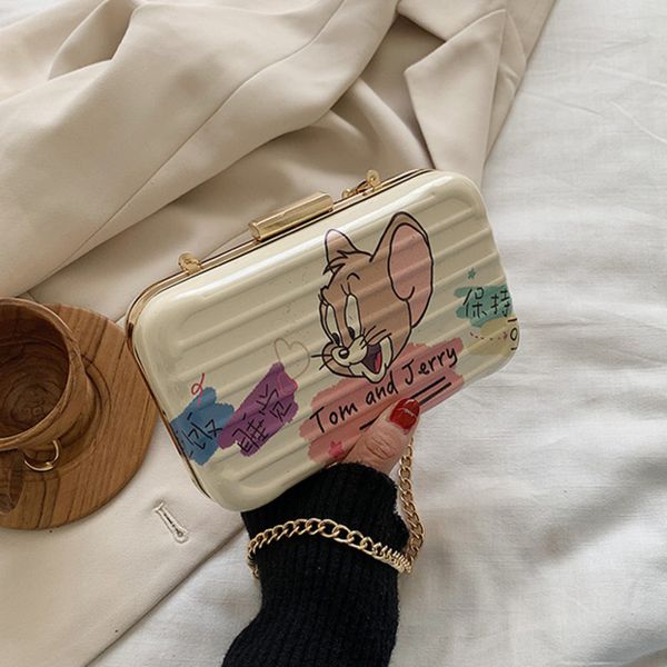 

женские сумки симпатичные мультфильм crossbody для женщин 2020 цепная плеча сумку дамы руки sling сумки