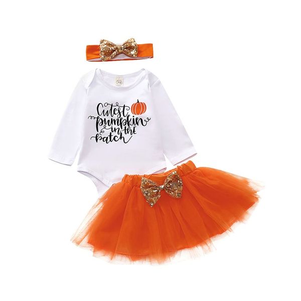 

newborn baby girl clothes autumn infant long sleeve bodysuit +red skirt+bownot headband 3pcs outfits set girls clothing, White