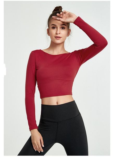 

skin short hollow out high fashionsport cloth womens clothing t shirts yoga clothes backcross design, White