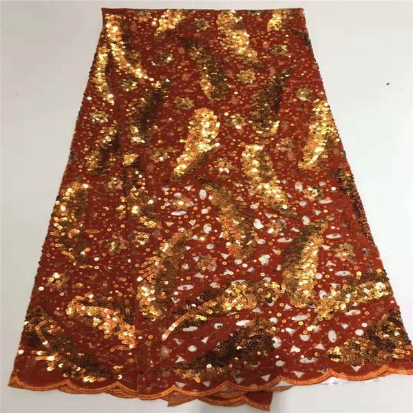 

lace fabric 2019 african french tulle lace fabric with sequins embroidery nigerian party for african ni1707, Black;white