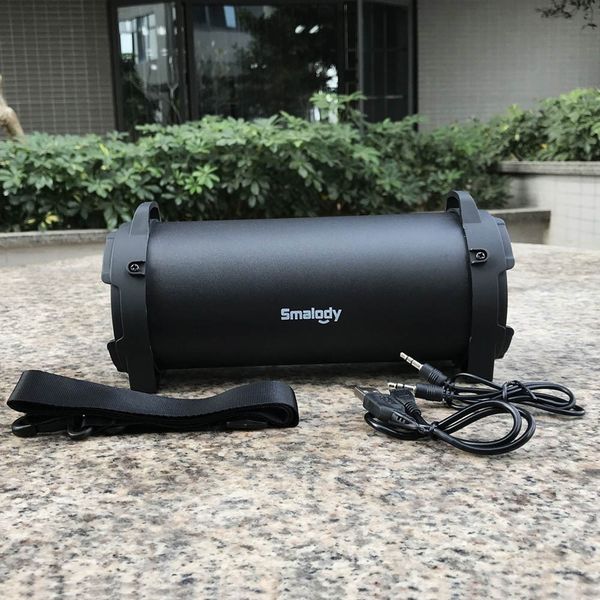 Wireless Bluetooth FM Radio TF Speaker Outdoor Soundbox 10W AUX Stereo Bass Mic