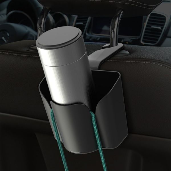 

1pcs car seat back hook multi function storage bucket multi functional compact over the cabinet organizer door hanging rack