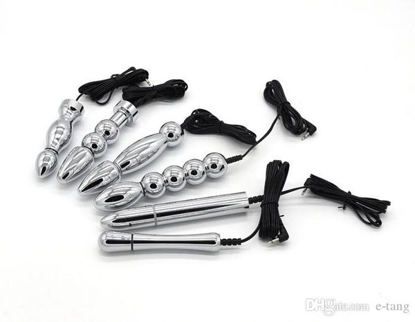 Bdsm Sm Médica Brinquedos Temáticos Accessorries Choque Elétrico Butt Plug Anal Choque Eletro Vagina Estimulação Massagem Brinquedos Sexuais Para Homens E Mulheres