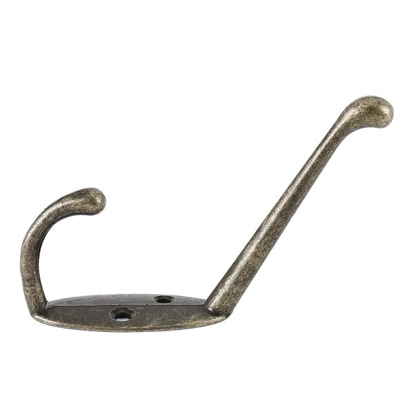 

10pcs/set wall hook for clothes zinc alloy door vintage coat hooks hat bag towel hanger bathroom hook antique hanger