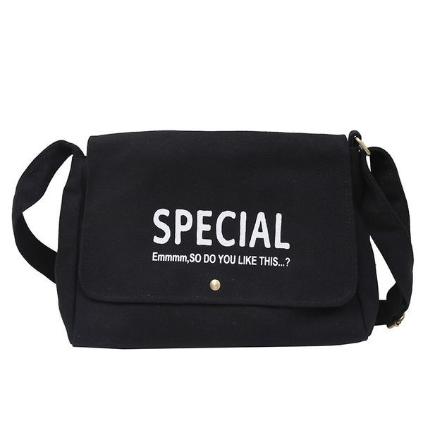 

brand japanese retro messenger bag men's canvas bag women's literature the single shoulder leisure simple large capacity