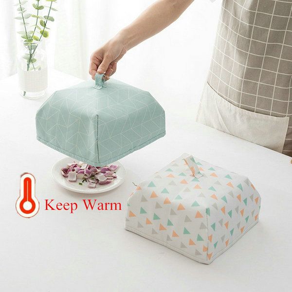 

home2010 кухня гаджеты обеденный стол covers тепловое еды пылезащитный согреться инструменты 1pcs кулинария инструменты еды lid складной ins