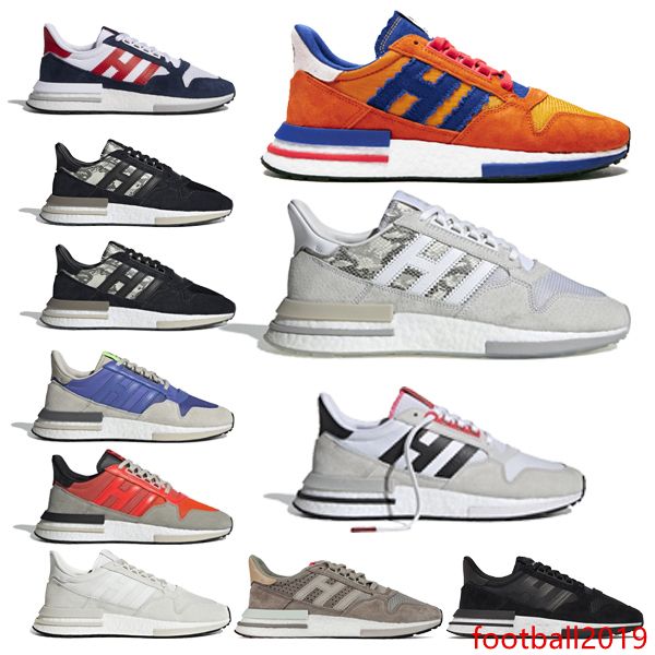 

with zx 500 rm mastermind son goku core black white shoes runner primeknit women men lover sports sneakers