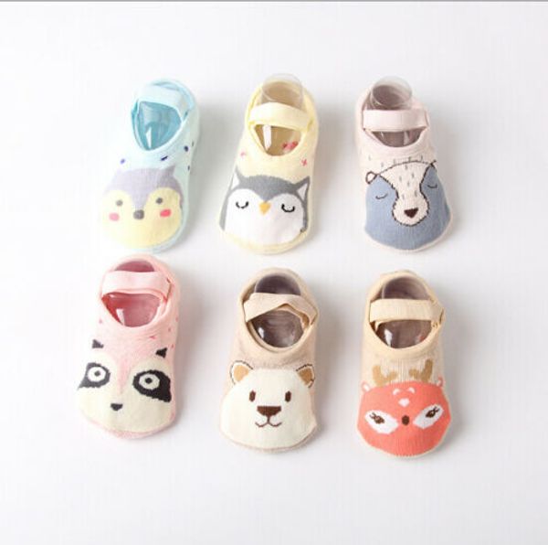 

1pairs baby child boys girls kids anti slip ankle socks cotton anti-slip shoe-like socks cute cartoon floor soft sole 1-3y, Pink;yellow