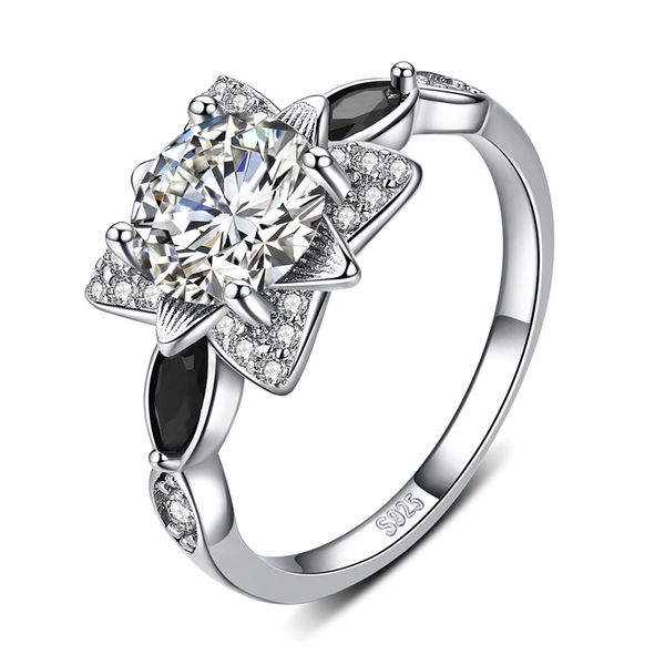

sodrov 925 sterling silver jewelry wedding rings for women female star bijoux life leaf silver 925 jewelry g086, Golden;silver