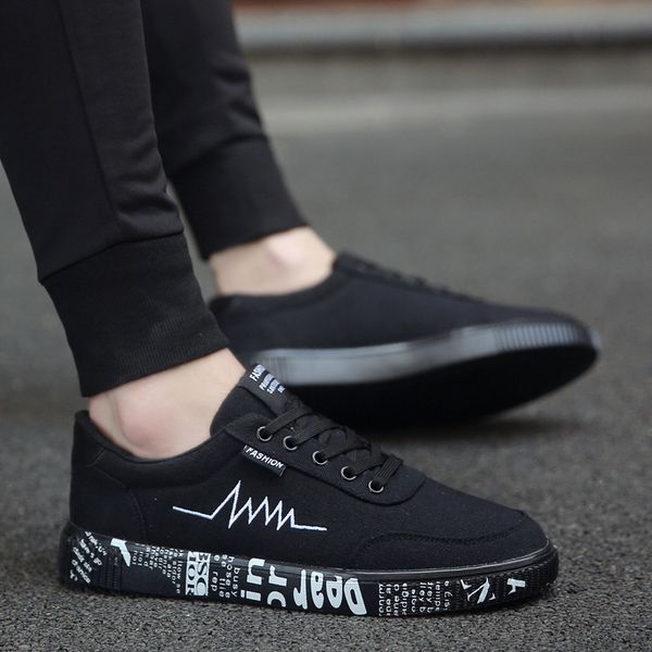 

2019 new fashion casual shoes 80.04, Black