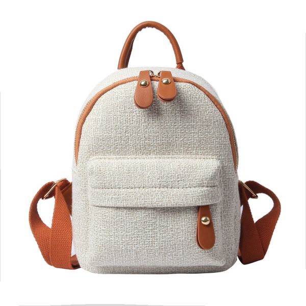 

miyahouse simple style canvas women backpack vintage school bags for teenagers girls korean style female rucksack