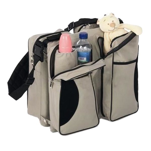 

3-in-1 mommy changing bag - travel bag - cradle station