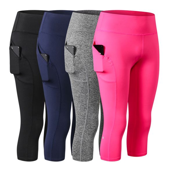 

женин капѬи дл поѬа вокий онкий алии каѬманнй леггин 3/4 йога compression бе, Black;blue