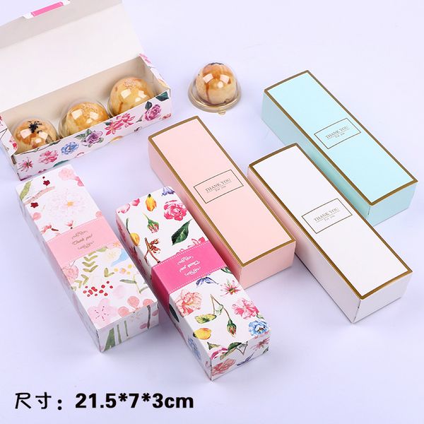 

20pcs/lot baking tools macaron packaging boxes paper boxes dessert macarons pastry packaging favors cookies packing decor