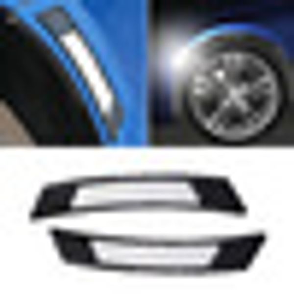 

1pair carbon-fiber car wheel eyebrow arch trim lips strip fender flare protector