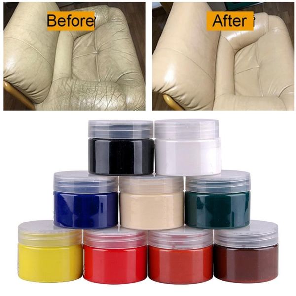 

car leather seat repair cream vinyl repair kit auto car seat sofa coats holes scratch cracks rips liquid tool restoratio