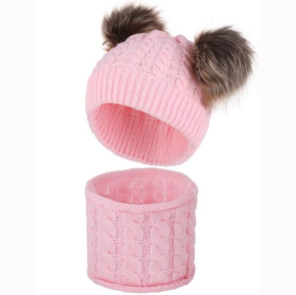 

cute knitted boys girls christmas beanie warm earflap winter hat infant toddler baby beanie 0-2y ing, Blue;gray