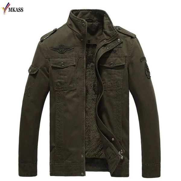 

mkass brand men's spring & winter fashion business leisure long sleeve loose jacket with plush warm jacket, Black;brown
