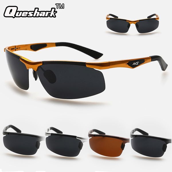 

tatical cycling goggles aluminum magnesium driving sunglasses men's polarized sunglasses outdoor sports cycling glasses