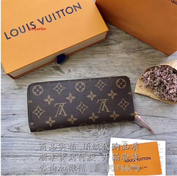 

2020 clemence wallet m61298 new women fashion shows exotic leather bags iconic bags clutches evening chain wallets purse