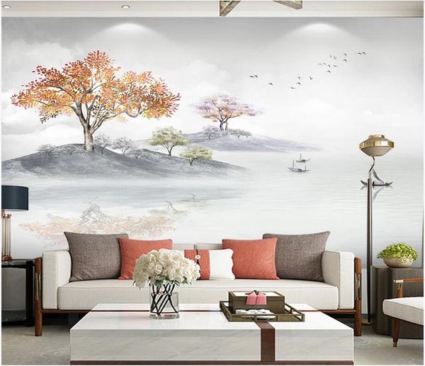 

3d wallpaper custom p modern art landscape landscape tv background wall painting home decor murals wallpaper for walls 3 d