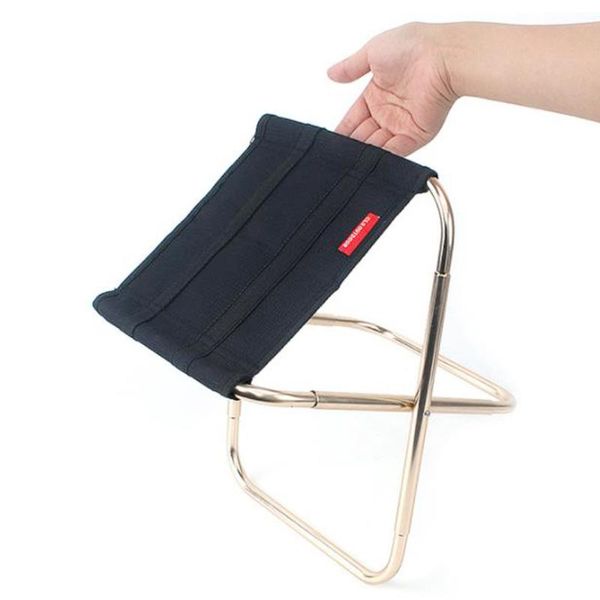 

portable folding fishing chair lightweight picnic camping chair foldable aluminium cloth outdoor easy to carry outdoor furniture