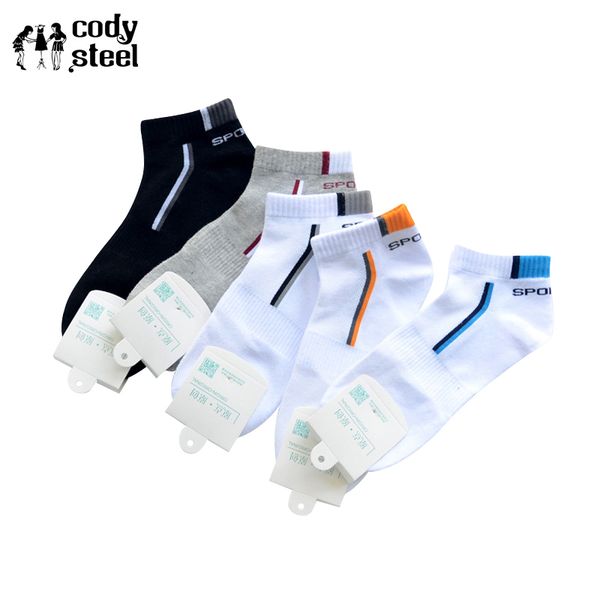 

cody steel male short tube socks shallow mouth socks men cotton solid color breathable man boat 10 pairs/lot, Black