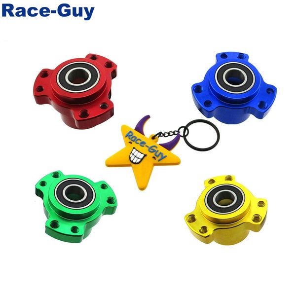 

5/8" lightened billet aluminum racing bearing front wheel hub for go kart cart mini bike drift trike