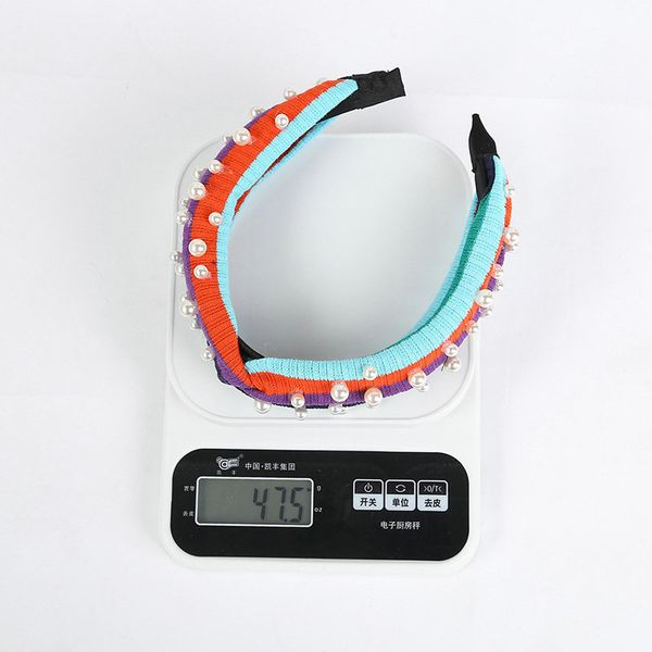 

грубые нашивки шерсть оголовья 47.5g аква алиса группа cerchietto aliceband помет pearl диапазон волосы для девочек xeixe, Black;brown