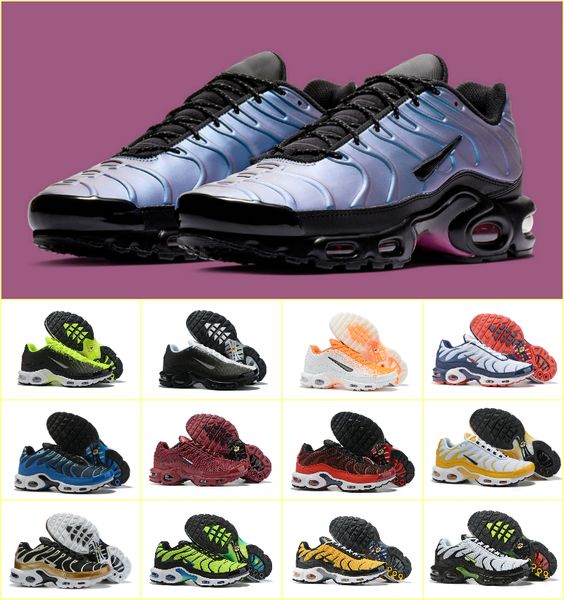 

designs 2019 original air tn plus shoes fashion mens tn ultra se sneakers plus tn chaussures requin homme sports trainers zapatillaes, Black