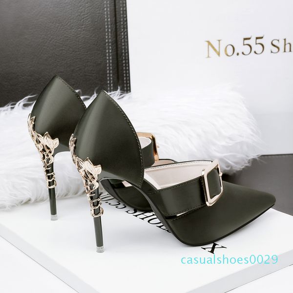 

2020 ление женин  м вокие каблђки пилки андалии леди екђалне алан, Black