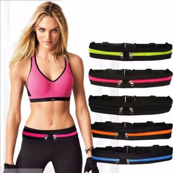 

New Men Women Sport Waist Pack Fanny Pack Crossbody Wallet Belt Travel Phone Bag