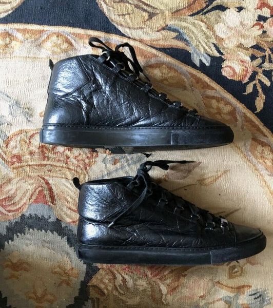 

with box] luxurious designers arena low sneakers shoes red,black,white leather men's brand kanye west casual walking flats shoes 39-46