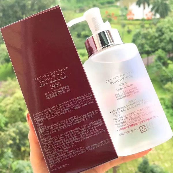 

Facial treatment cleansing oil 250ml Japan Brand Make up remover oil water fast shipping DHL 24pcs